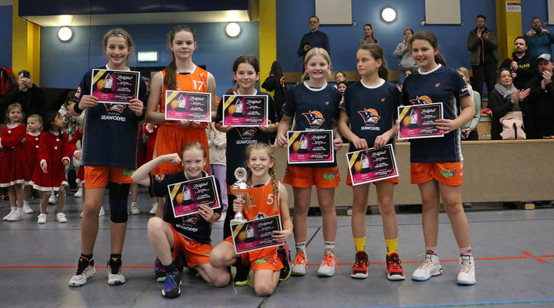 U12-Mädchen begeistern beim 1. Baltic Christmas Cup: U12-Mädchen begeistern beim 1. Baltic Christmas Cup:
