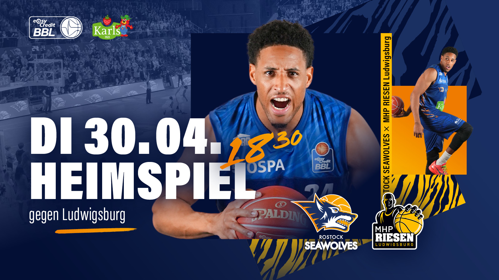 Vorletztes Heimspiel gegen Ludwigsburg