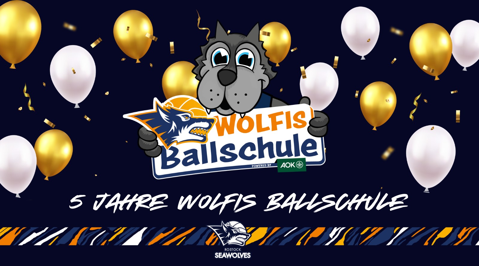 „Wolfis Ballschule“ feiert Jubiläum! 5 Jahre sportliches Aufwachsen für KITA-Kids in Rostock „Wolfis Ballschule“ feiert Jubiläum! 5 Jahre sportliches Aufwachsen für KITA-Kids in Rostock