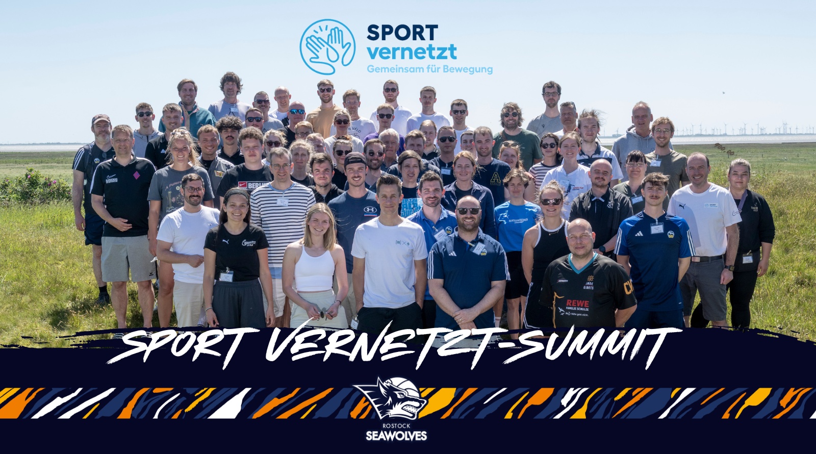 Rostock Seawolves beim Sport vernetzt-Summit auf Langeoog Rostock Seawolves beim Sport vernetzt-Summit auf Langeoog