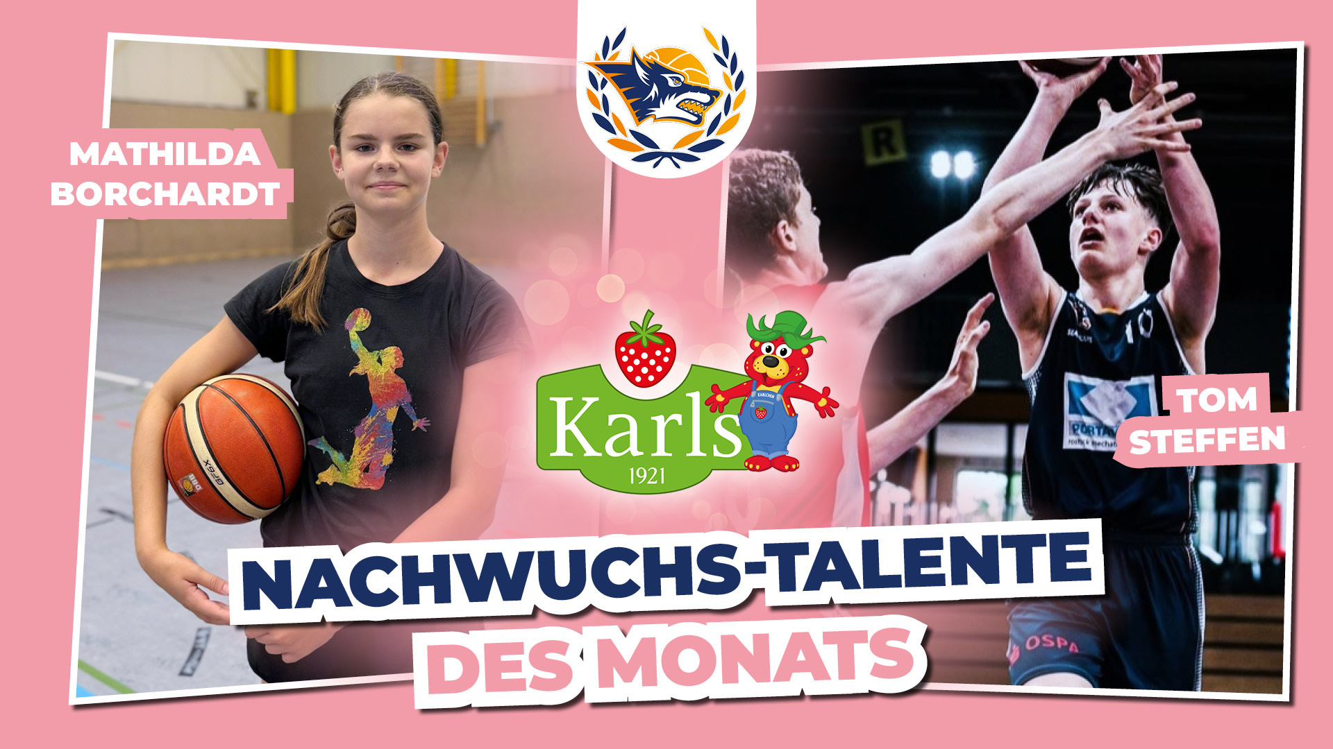 Nachwuchstalente des Monats im August: Mathilda Borchardt und Tom Steffen Nachwuchstalente des Monats im August: Mathilda Borchardt und Tom Steffen