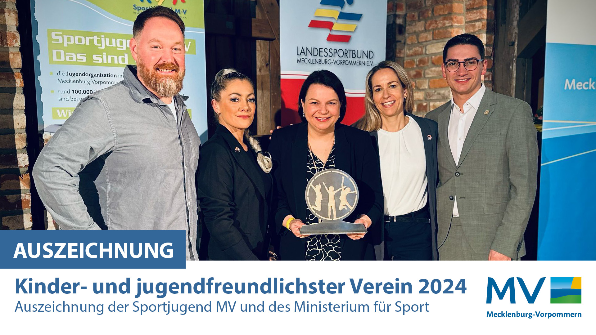 Rostock Seawolves e.V. zum „kinder- und jugendfreundlichsten Verein“ ausgezeichnet Rostock Seawolves e.V. zum „kinder- und jugendfreundlichsten Verein“ ausgezeichnet