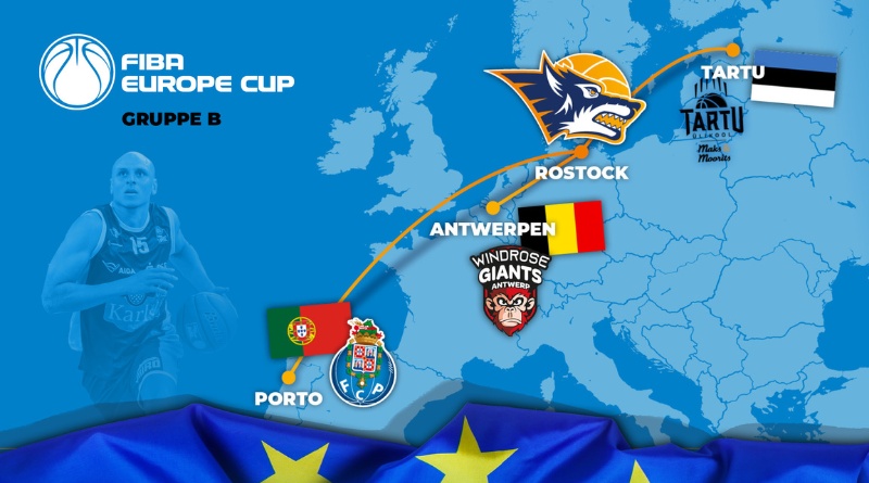 FIBA Europe Cup: Das sind die Gegner der SEAWOLVES FIBA Europe Cup: Das sind die Gegner der SEAWOLVES