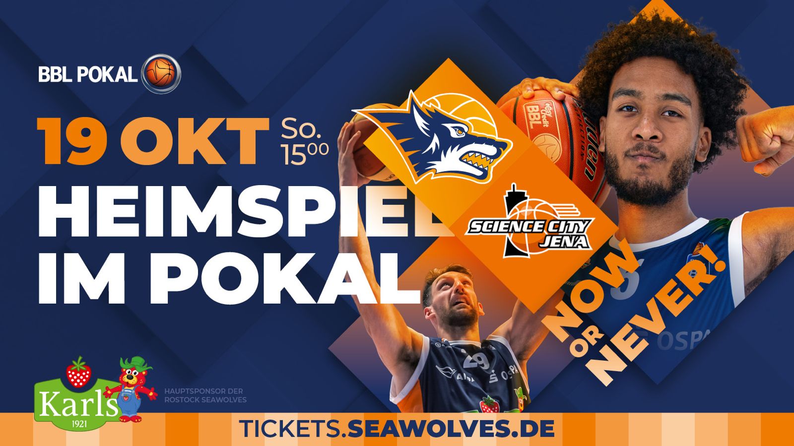 Pokalfight gegen Science City Jena