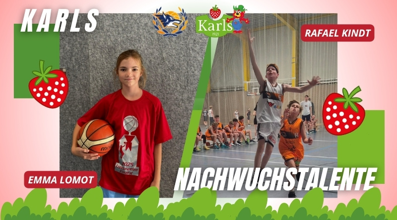 KARLS Nachwuchstalente im September: Emma Lomot und Rafael Kindt