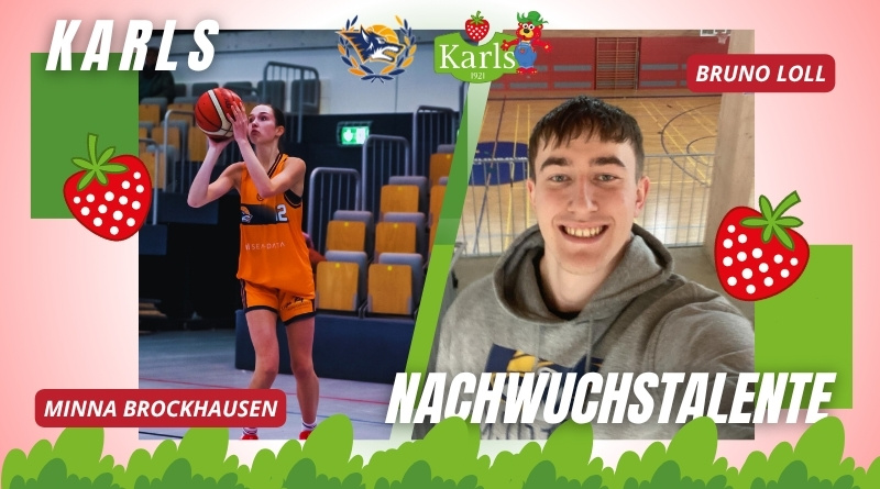 KARLS Nachwuchstalente im März: Minna Brockhausen und Bruno Loll